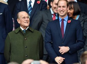 Prince Philip and Prince William