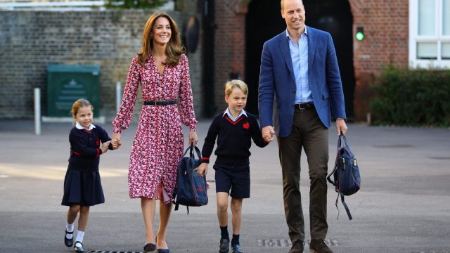 Kate Middleton, Prince William, Prince George, and Princess Charlotte