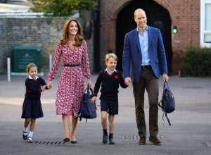 Kate Middleton, Prince William, Prince George, and Princess Charlotte