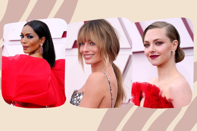 best beauty looks oscars 2021 academy awards
