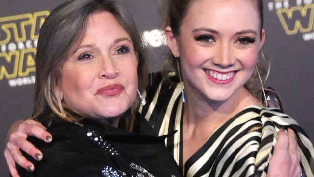 Carrie Fisher and Billie Lourd