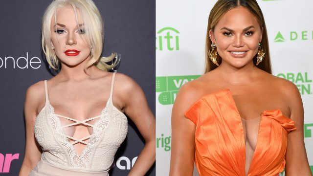 Courtney Stodden and Chrissy Teigen