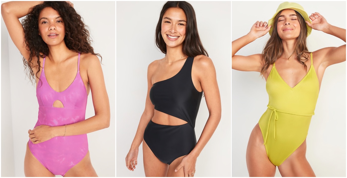 Old Navy one piece swimsuits