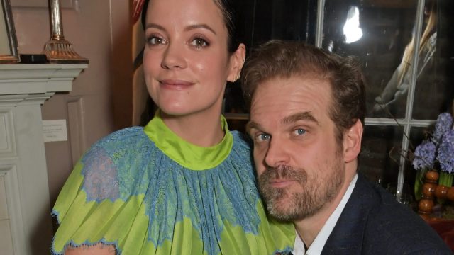 Lily Allen and David Harbour