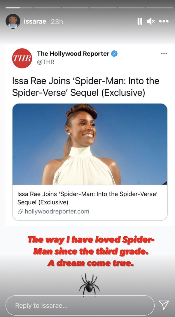 issa rae spider woman