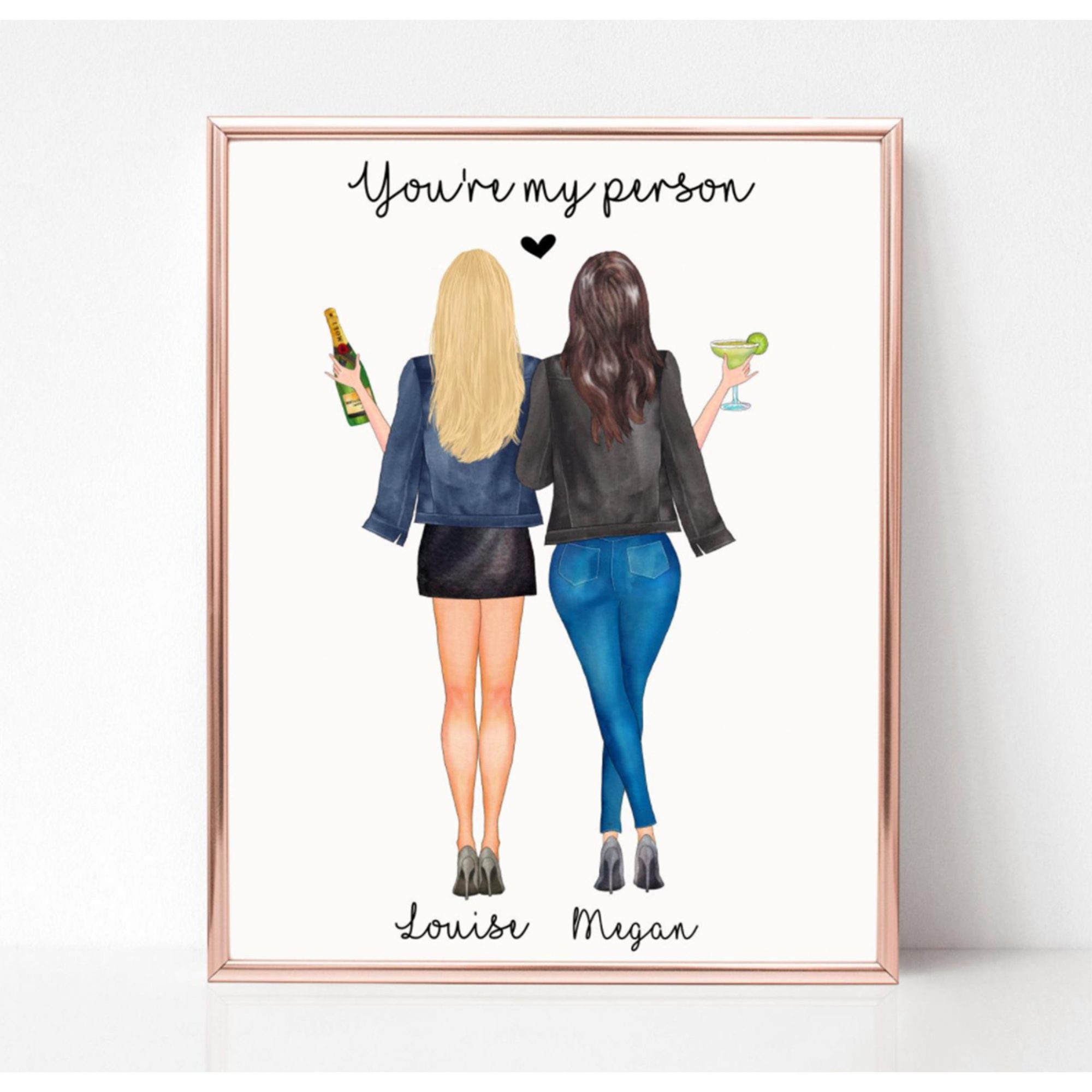 Best Friend Gift Idea, Friendship Poster, Gift Ideas, Digital Prints,  Personalized Gift, Birthday Gift Idea, Bff Gift Idea/new SHOP 15% OFF/ -  Etsy UK | Birthday gifts for best friend, Personalized photo