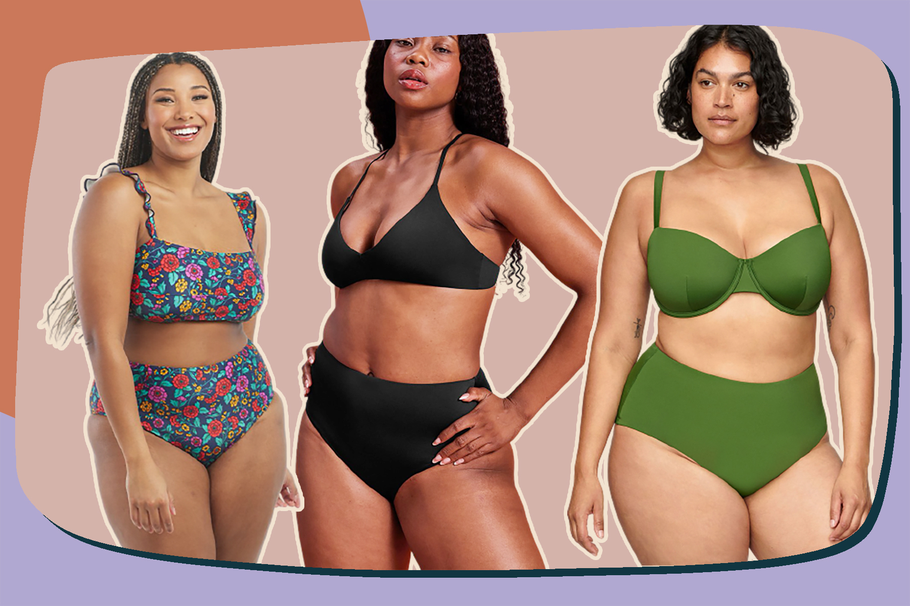 The 18 Best High-Waisted Bikinis That Are So Flattering