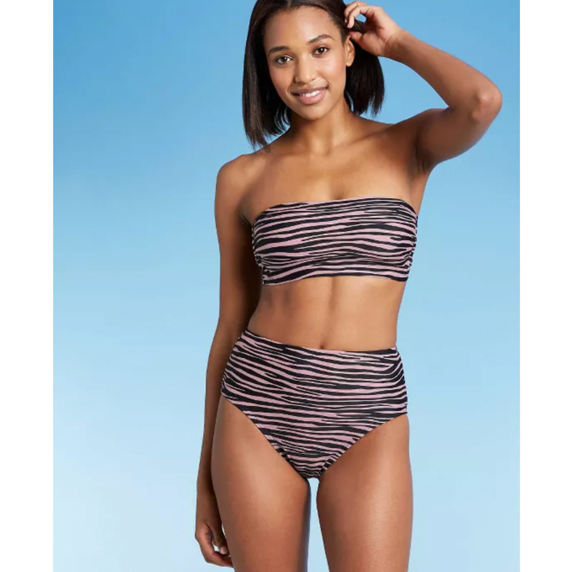 Target high waisted bathing suits on sale