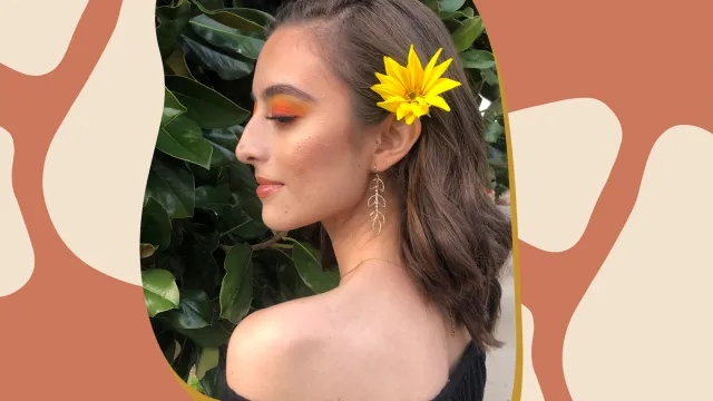 side profile self love image nose journey confidence uniquely you hellogiggles
