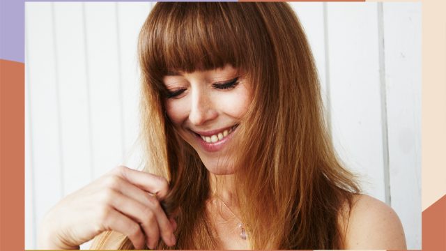 how to style bangs