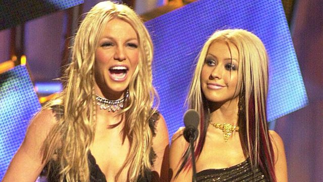 Britney Spears and Christina Aguilera