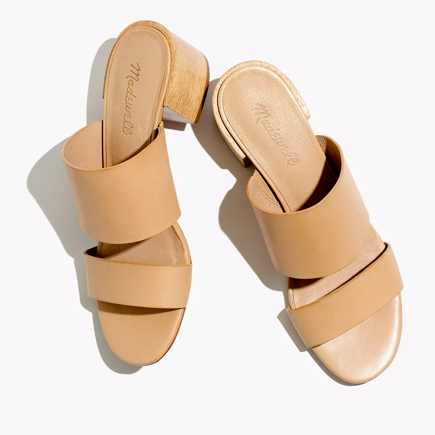 Madewell kiera sale block heel slide