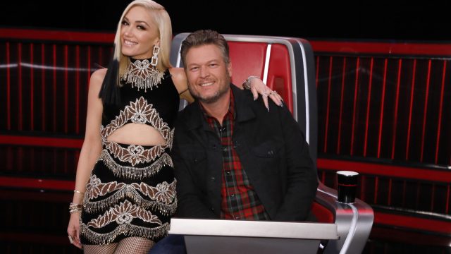 Gwen Stefani and Blake Shelton