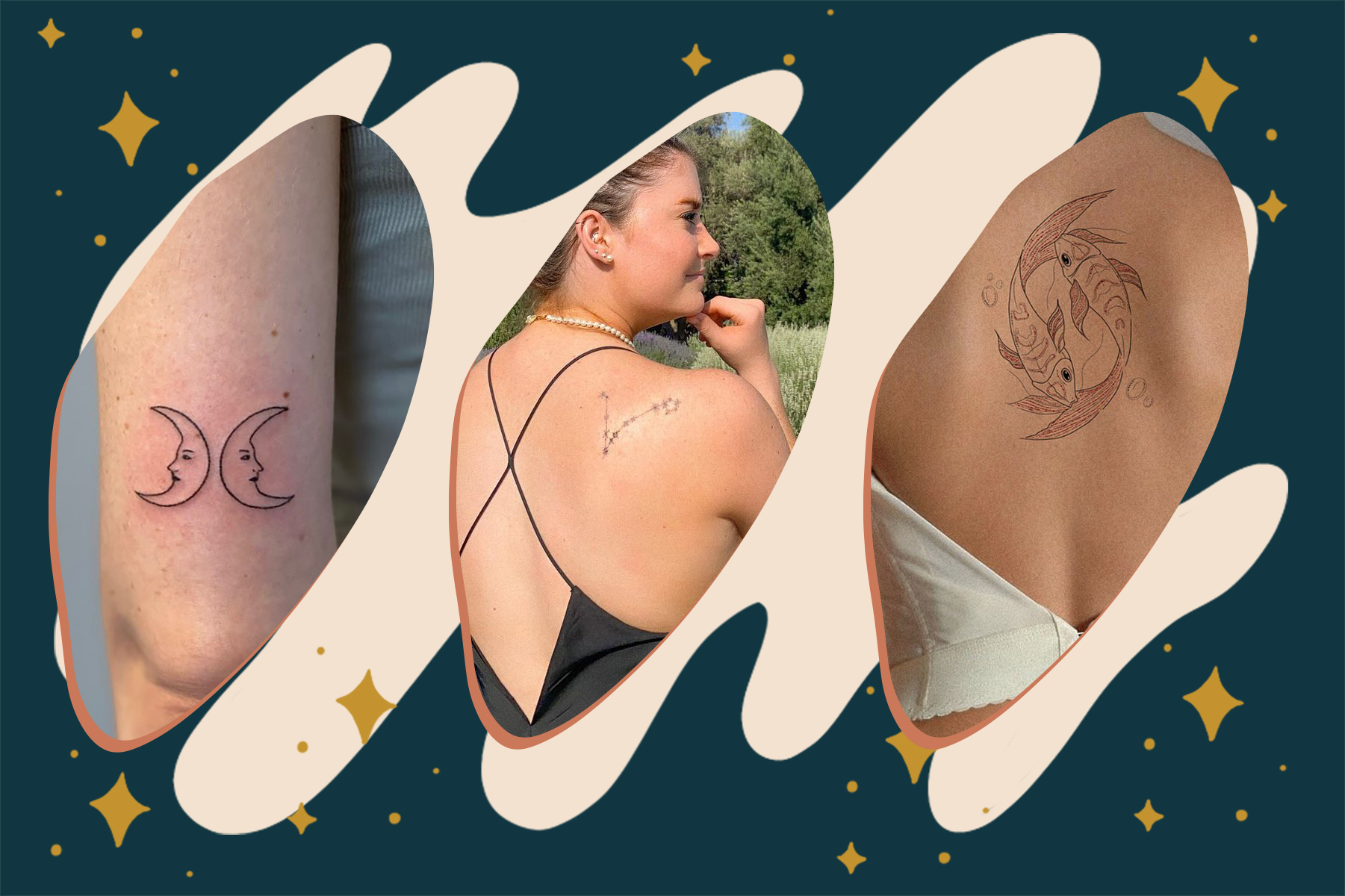 Scorpio Zodiac Sign Temporary Tattoo Sticker (Set of 6) - OhMyTat - Shop  OhMyTat Temporary Tattoos - Pinkoi