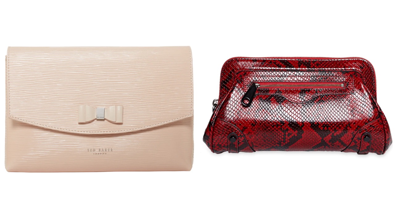 House of Want Chill Clutch In Ruby At Nordstrom Rack in Red