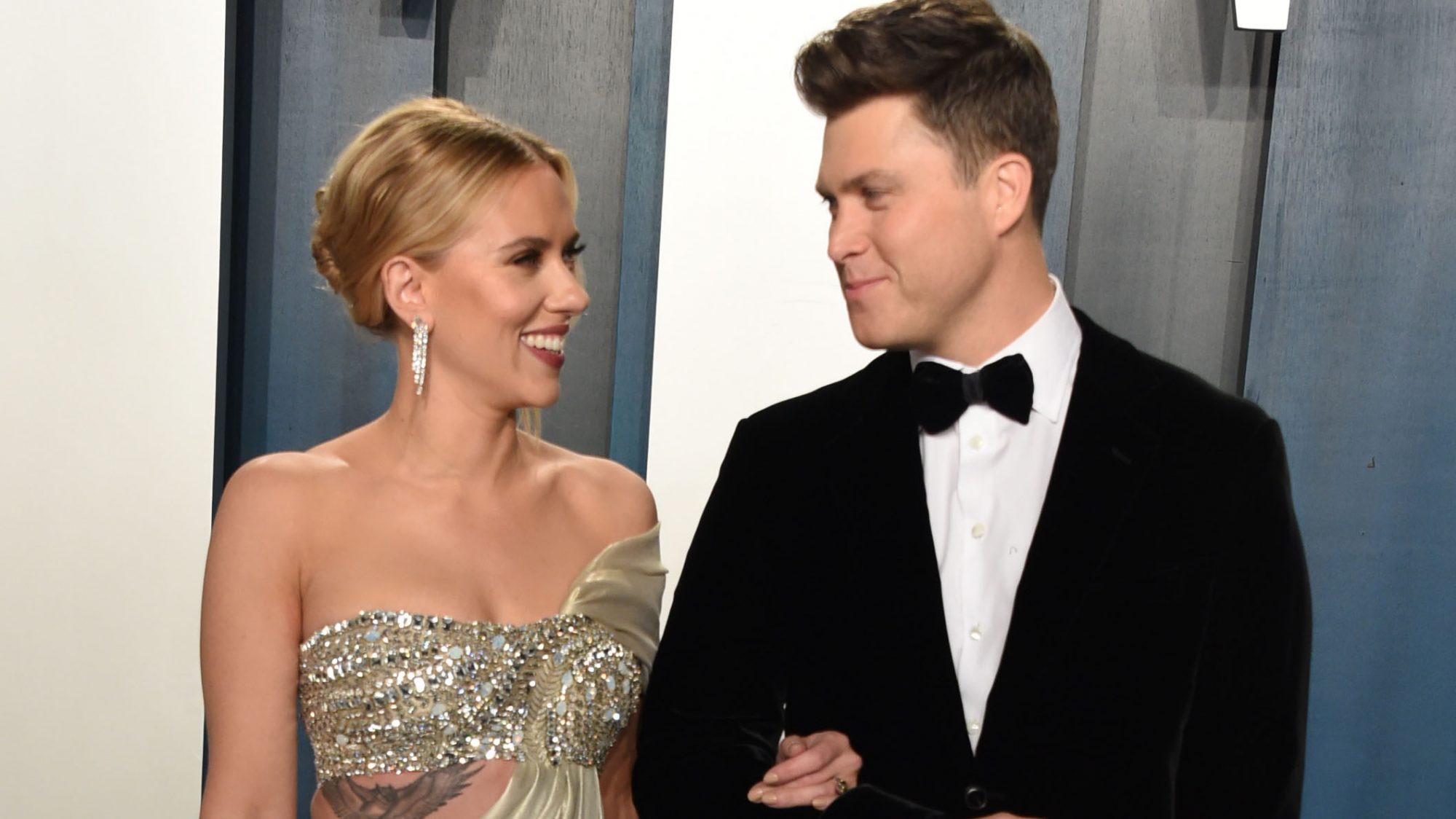 Saturday Night Live's Colin Jost and Scarlett Johansson are engaged.