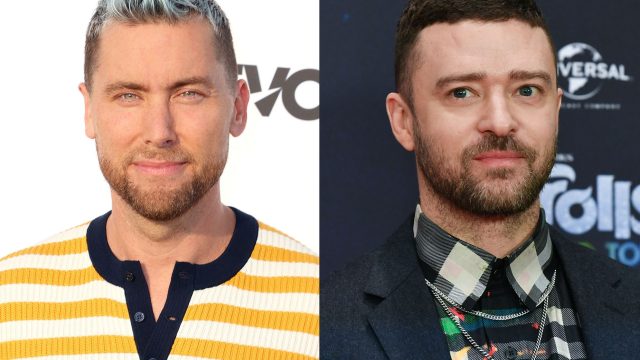 Lance Bass and Justin Timberlake