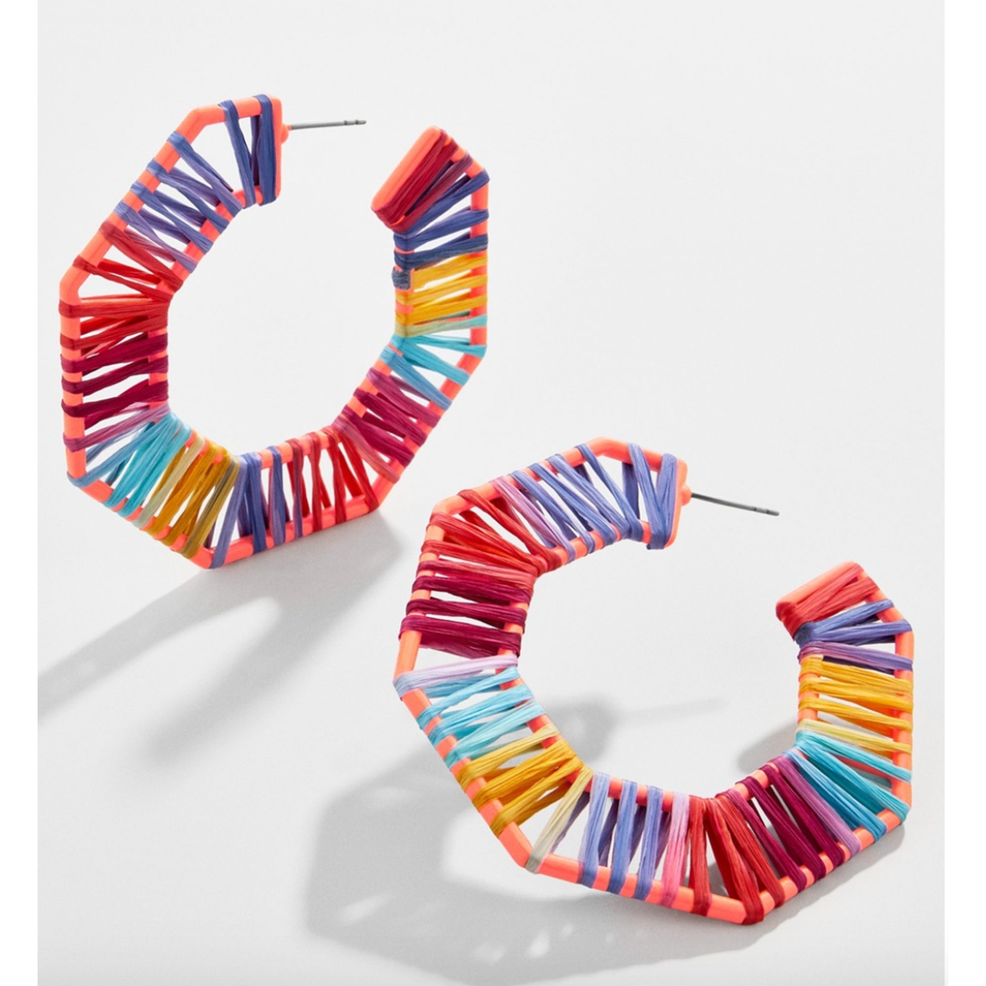 Buy online Multi Colored Metal Hoop Earring from Imitation Jewellery for  Women by Richeera for ₹320 at 80% off | 2024 Limeroad.com