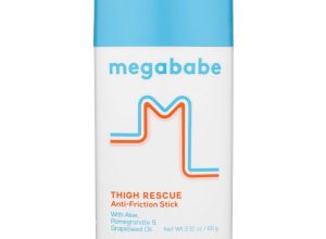 megababe thigh rescue review anti-chafing stick