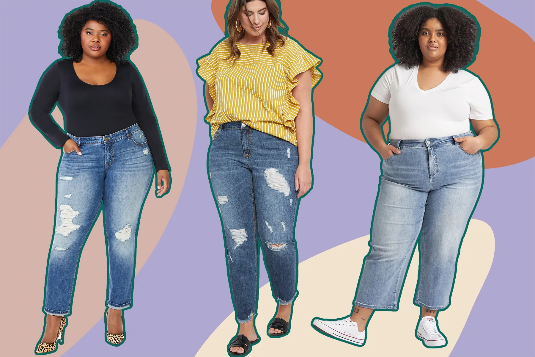 Plus Size Jeans - Curvy Fit