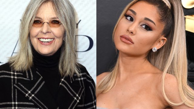 Diane Keaton and Ariana Grande