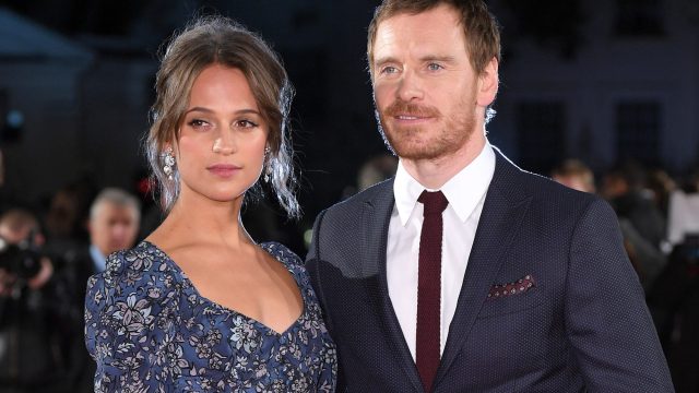 Alicia Vikander and Michael Fassbender