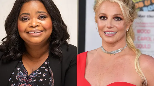 Octavia Spencer and Britney Spears