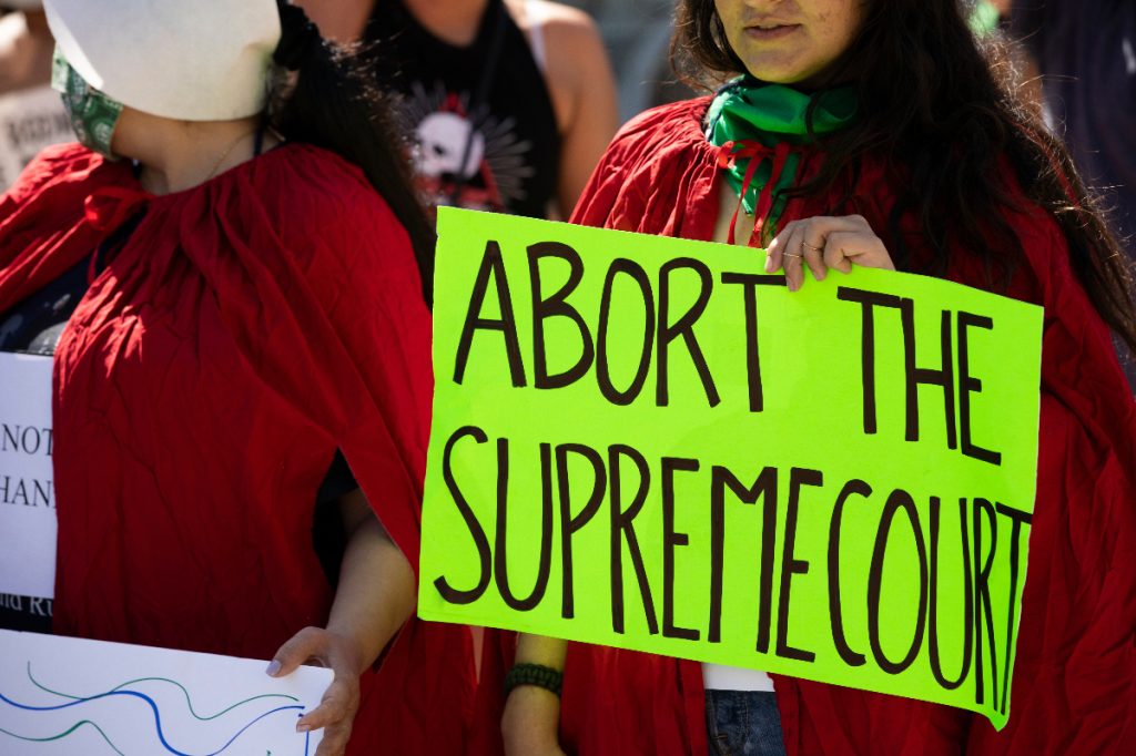 Abortion Protest in Los Angeles, California, May 14, 2022