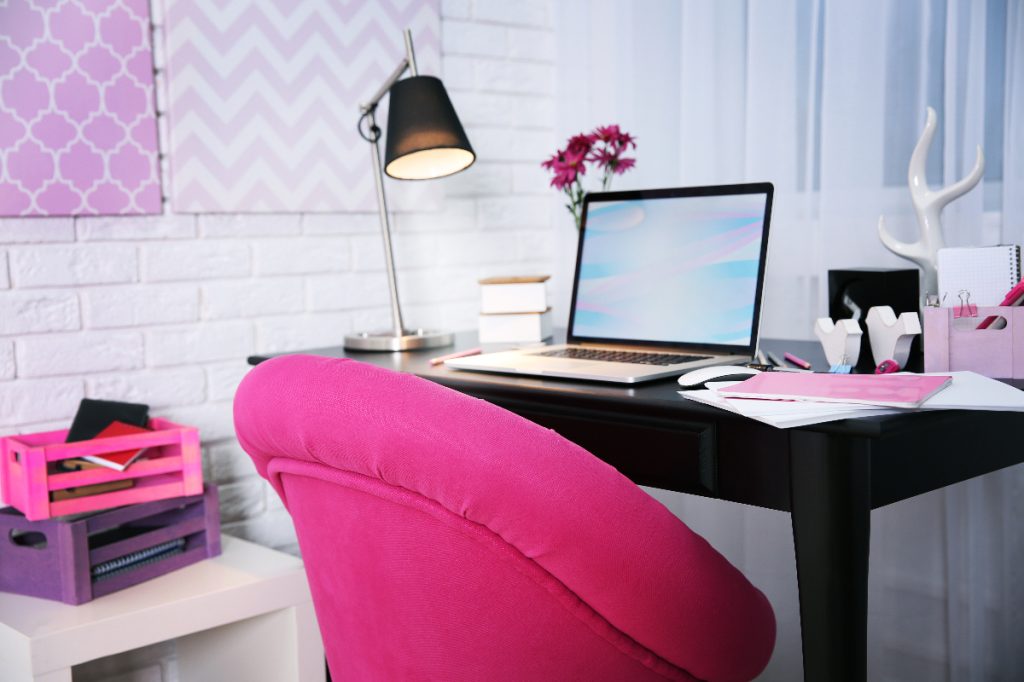 PINK BARBIECORE Standing Desk Updesk Barbiecore Dorm Pink 