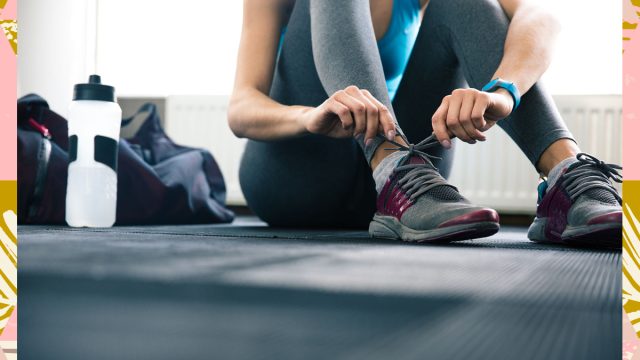 Woman at Gym