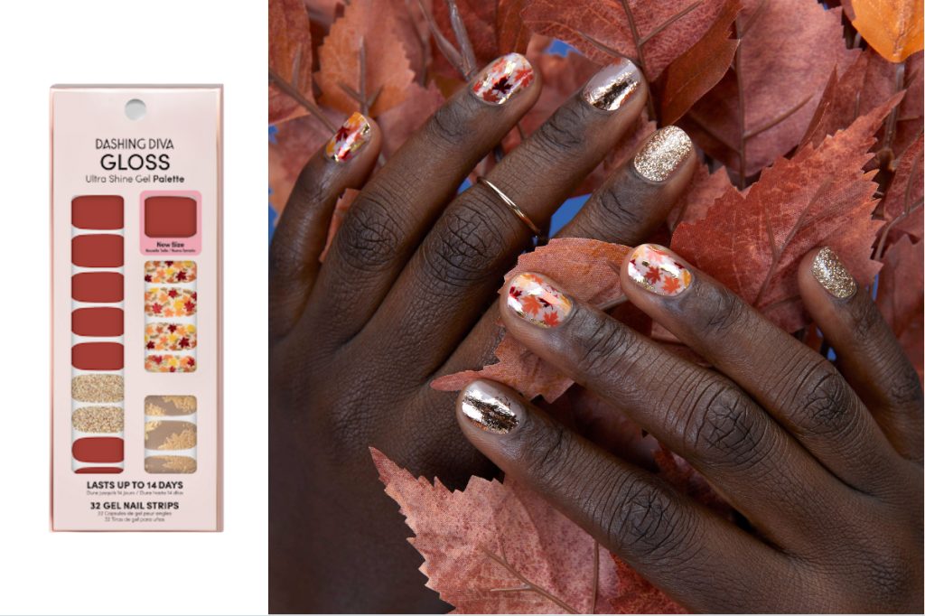 dashing diva fall manicure
