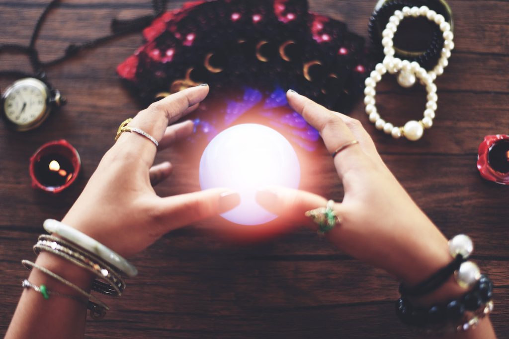 psychic crystal ball