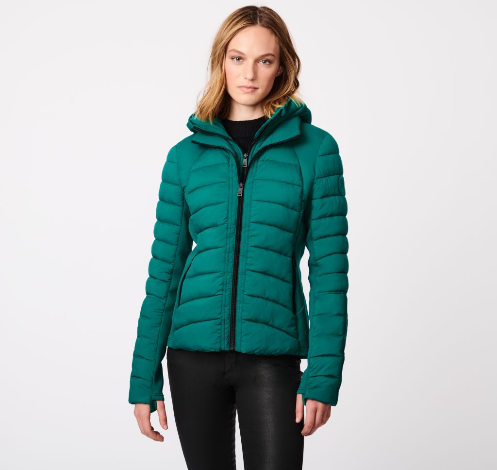Bernardo Neo Active Double Up Hooded Puffer