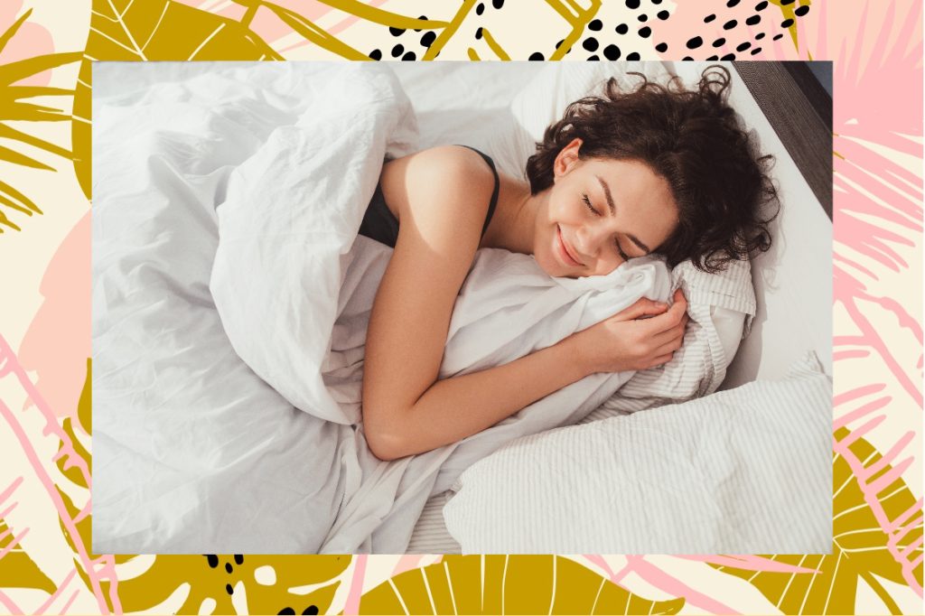 Woman sleeping