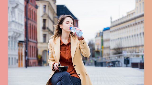 Woman Drinking Water
