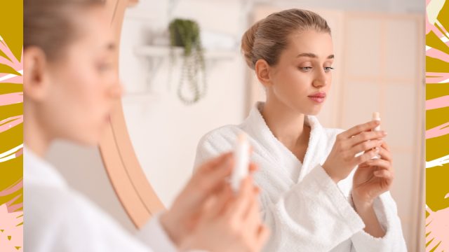 Woman Lip Balm