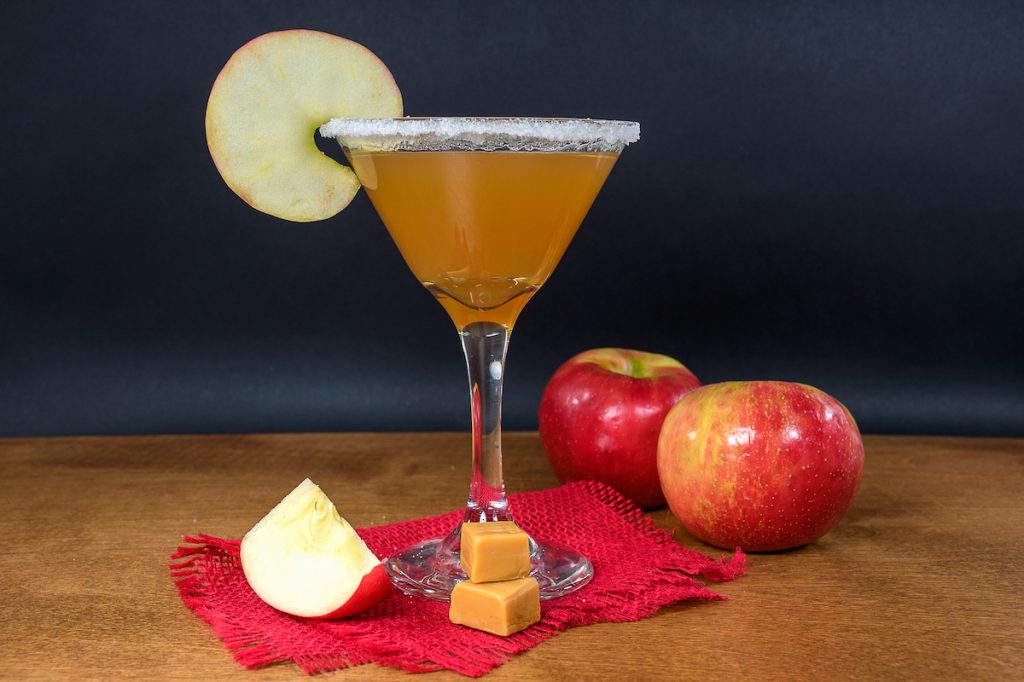 caramel apple martini