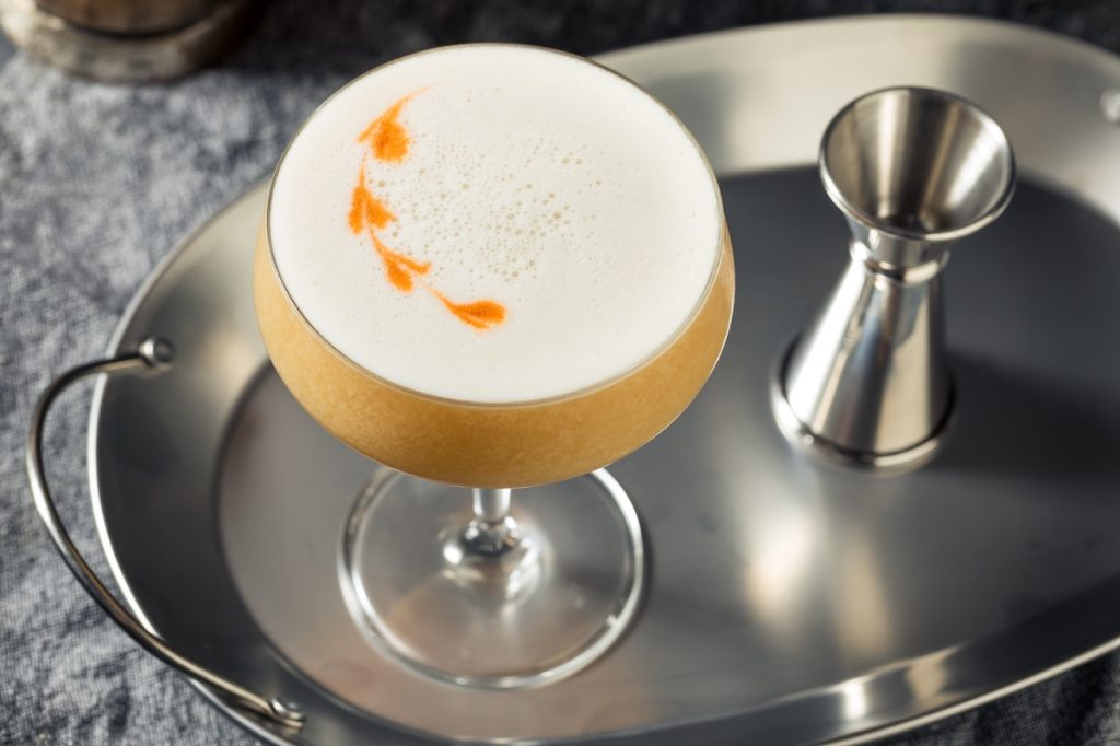 maple whisky sour