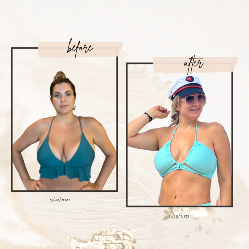 Elena Duque before/after