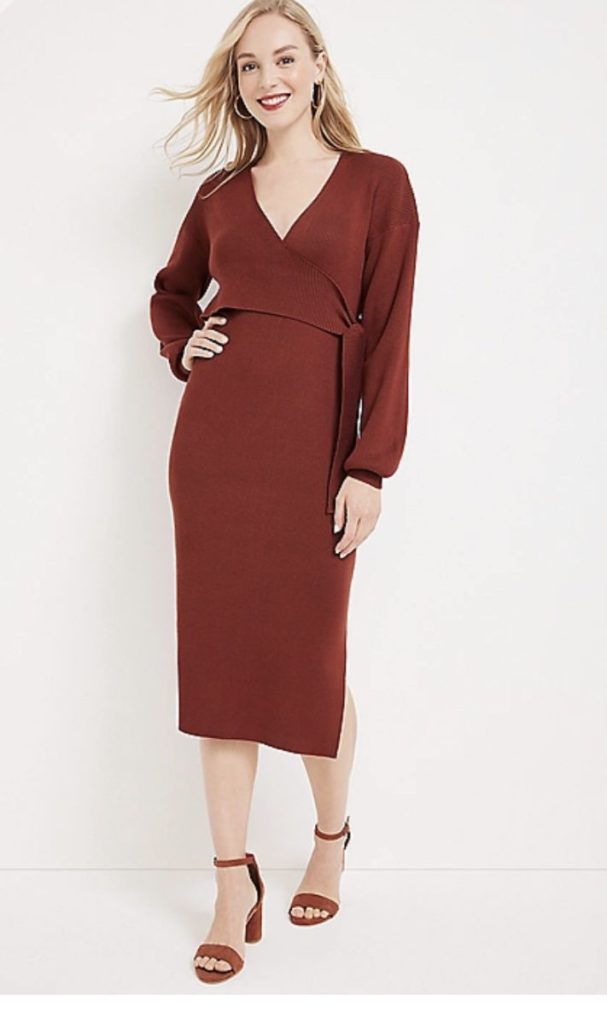 Maurices wrap outlet dress