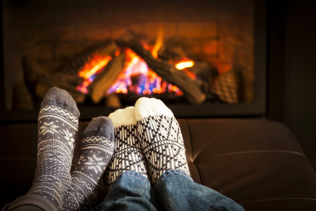 Couple by Fire