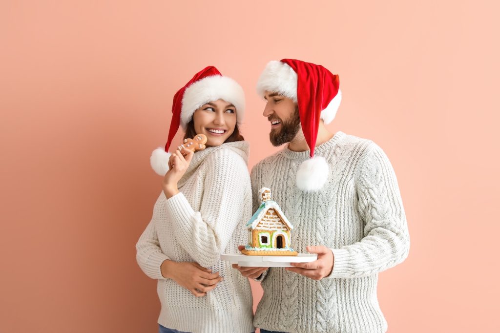 Couple Gingerbread House