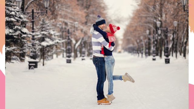 Couple Winter Date