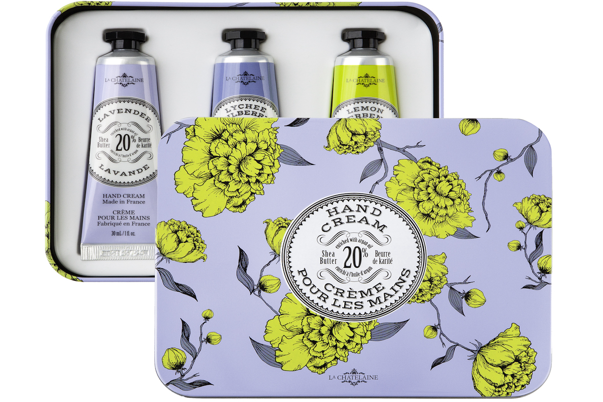 La Chatelaine Lavender Hand Cream Trio