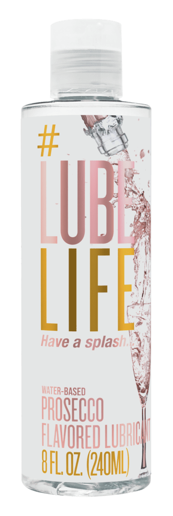 #LubeLife Water-Based Prosecco Flavored Lubricant
