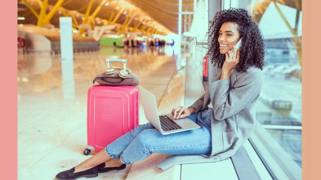 Woman Airport