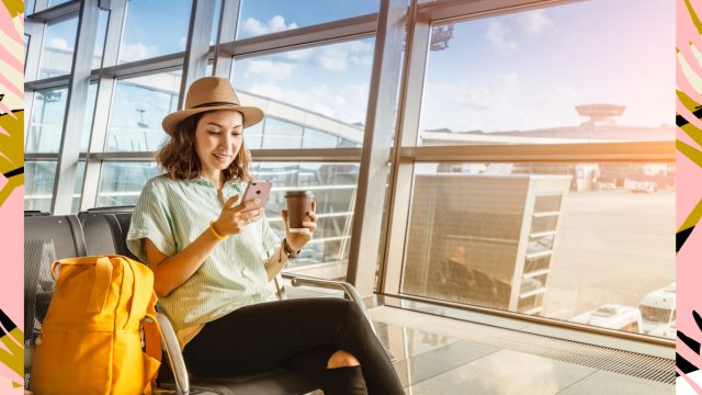 Woman at Airport