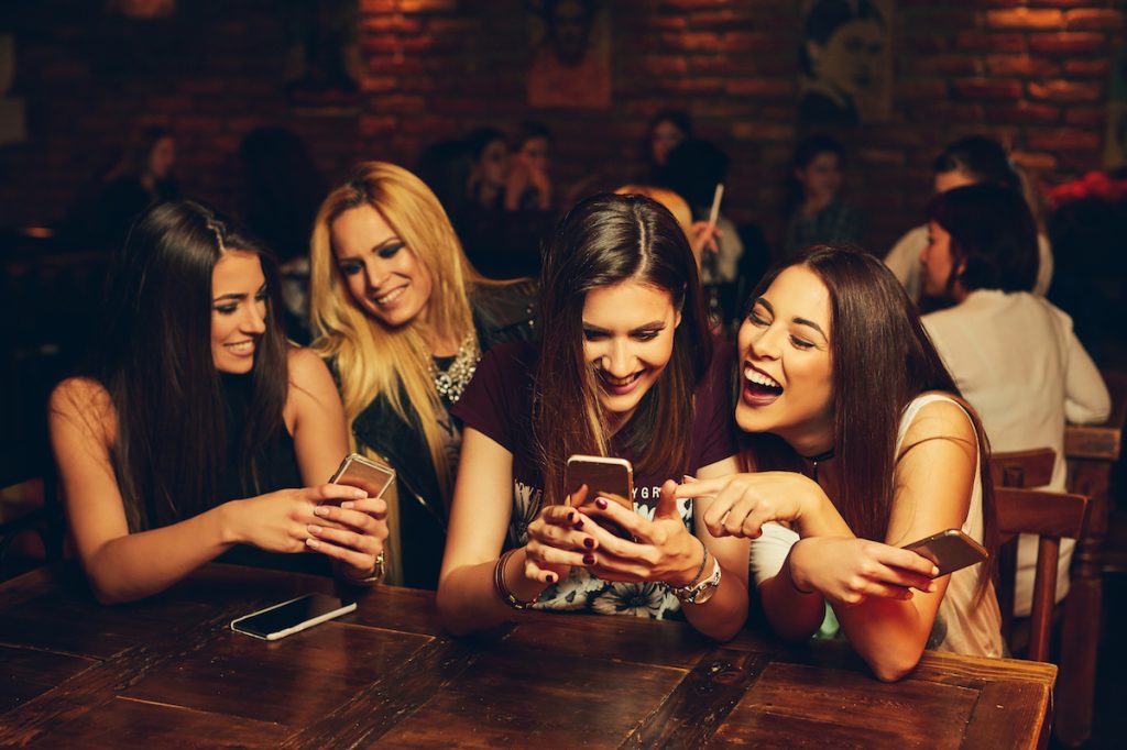 Women at Bar