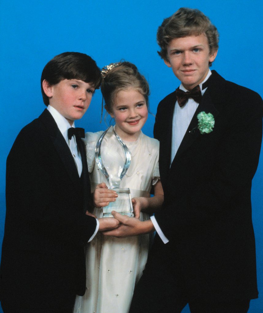 Cast of ET Movie in 1983 Drew Barrymore