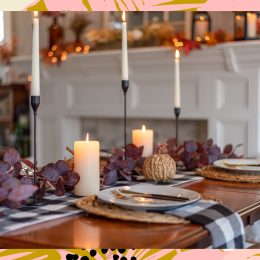 fall thanksgiving tablescape